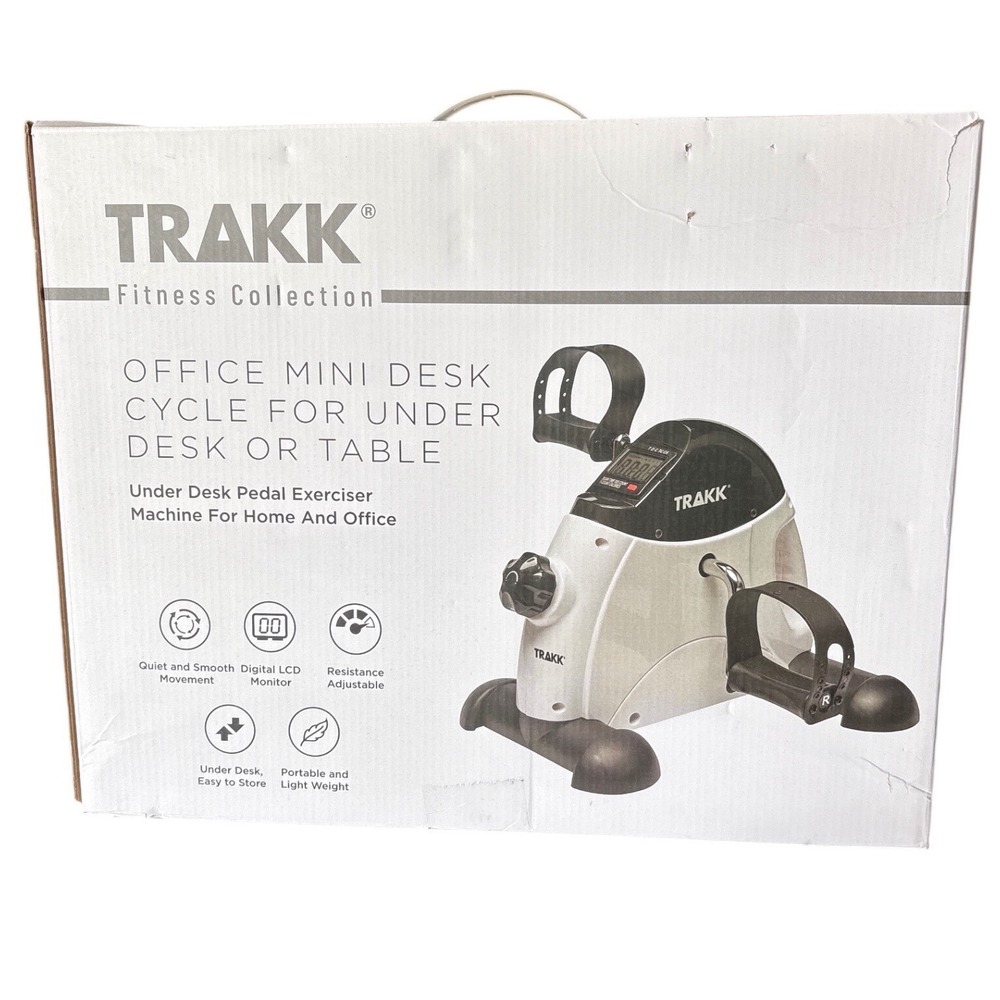 TRAKK Fitness Office Mini Desk Cycle Under Desk Pedal Exerciser TR-MINICYCLE-20
